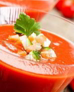 Летний свежий гаспачо