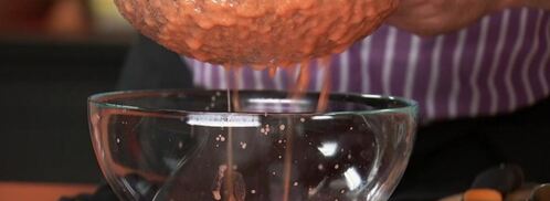 суп гаспачо с апельсиновым льдом. Шаг 6