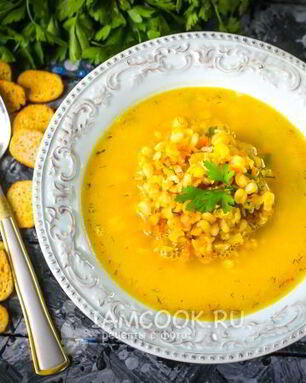 Гороховый суп без картошки