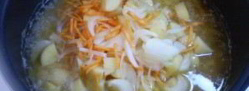 гороховый суп быстро. Шаг 7