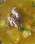 Гороховый суп с бараниной