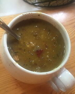 Гороховый суп с беконом