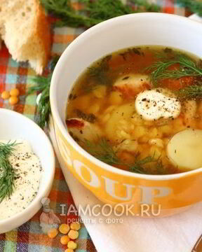 Гороховый суп с индейкой