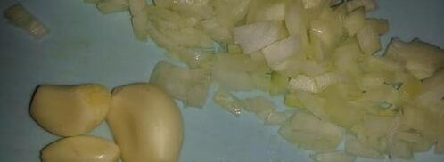 гороховый суп с колбасным сыром. Шаг 4