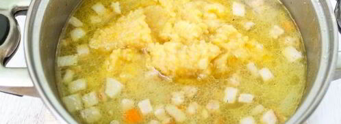 гороховый суп с копченой грудинкой. Шаг 11