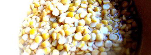 гороховый суп с копченостями и тыквой. Шаг 3