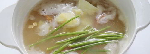 гороховый суп с копченым салом. Шаг 6