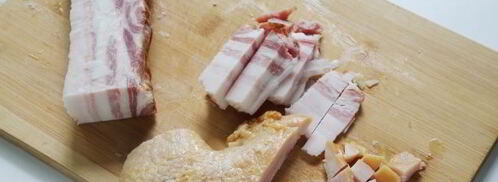 гороховый суп с копченым салом. Шаг 7