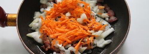 гороховый суп с копченым салом. Шаг 9