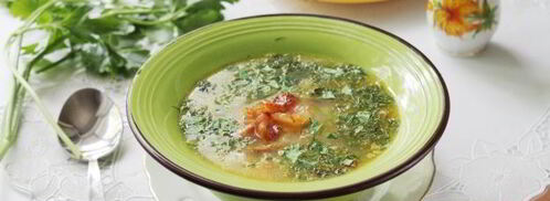 гороховый суп с копченым салом. Шаг 12