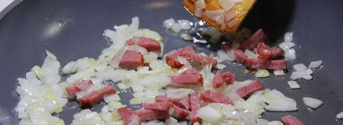 гороховый суп с копчеными ребрышками и курицей. Шаг 7