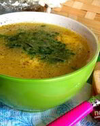 Гороховый суп с копчеными ребрышками