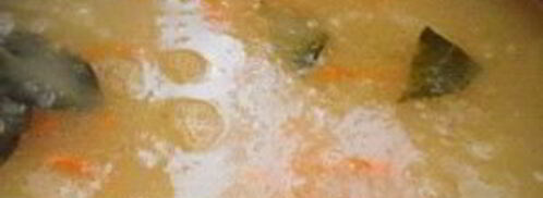 гороховый суп с копчеными ребрышками. Шаг 4