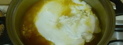 гороховый суп с курицей и кокосовым молоком. Шаг 6