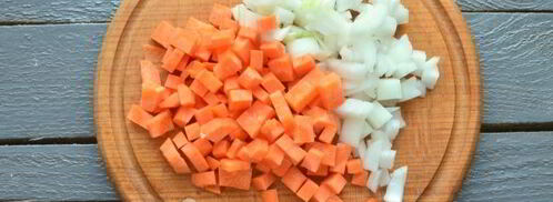 гороховый суп с курицей в мультиварке. Шаг 4