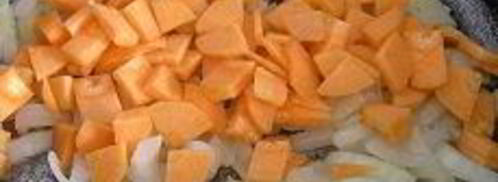 гороховый суп с мидиями. Шаг 3