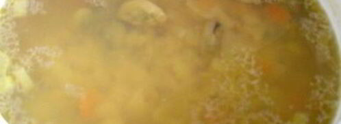 гороховый суп с мидиями. Шаг 7