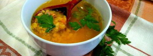 гороховый суп с тушенкой. Шаг 14