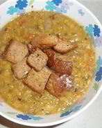 Постный гороховый суп