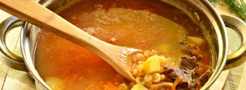 суп гороховый с говядиной. Шаг 5