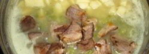 суп из баранины и гороха. Шаг 5