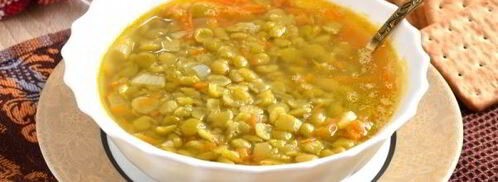 вегетарианский гороховый суп. Шаг 9