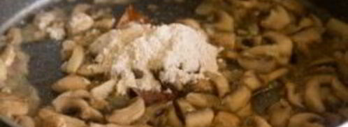 грибной суп с шампиньонами. Шаг 3