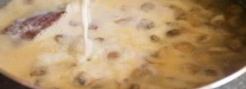 грибной суп с шампиньонами. Шаг 5