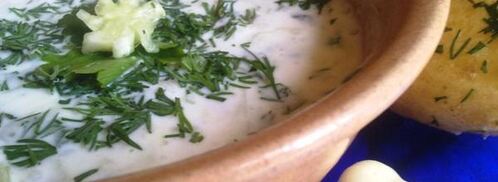 холодник из кефира по-белорусски. Шаг 9