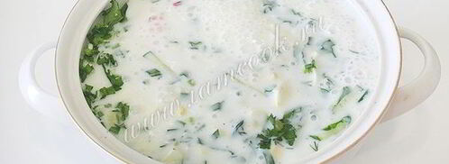 холодник из свеклы на кефире. Шаг 11