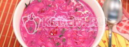 холодник из свеклы. Шаг 7