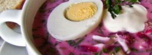 холодник на кефире со свеклой. Шаг 6