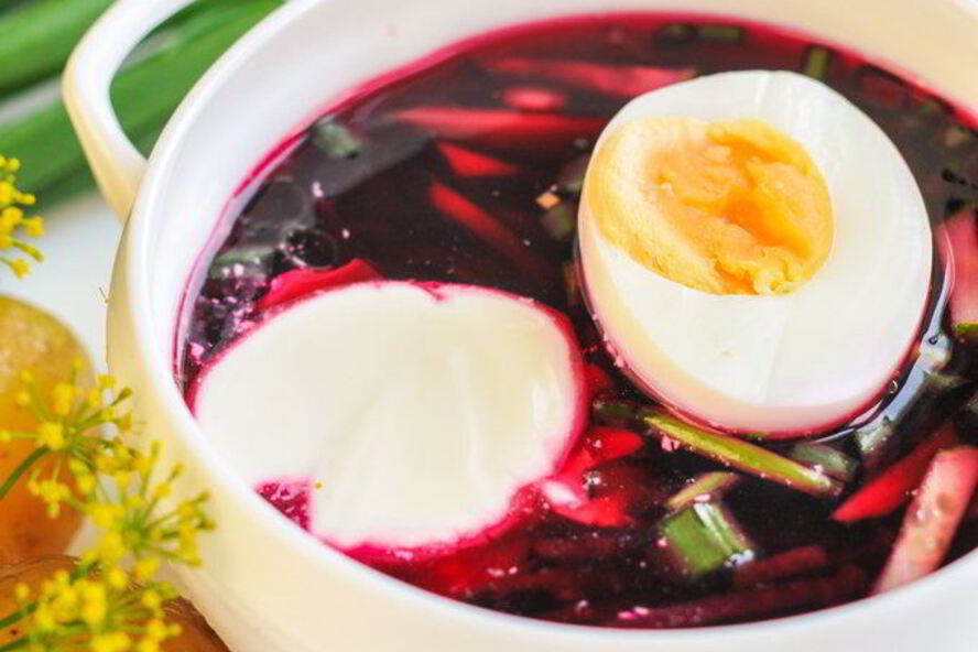 Рецепт холодника на свекольном отваре