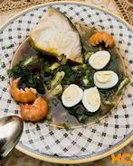 Холодный суп ботвинья