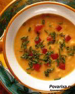 Холодный суп из помидоров