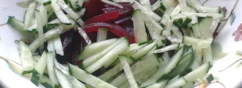 холодный суп на свекольном квасе. Шаг 8