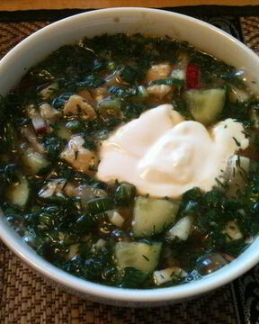 Окрошка — летний холодный суп