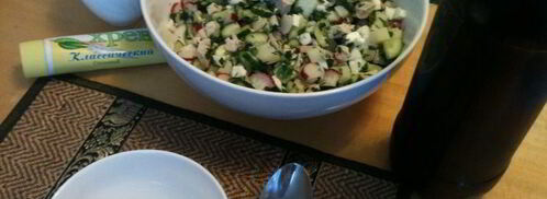 окрошка — летний холодный суп. Шаг 6