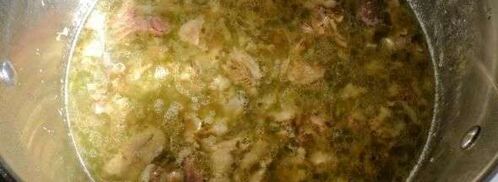 суп горячий холодец. Шаг 33