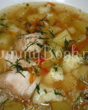 Куриный суп с клецками в мультиварке