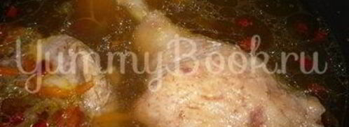 куриный суп с клецками в мультиварке. Шаг 4