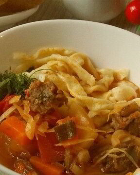 Лагман капустный