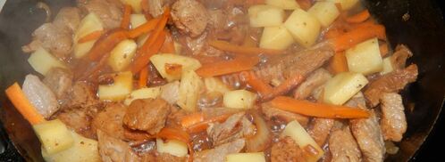 лагман по-татарски из баранины. Шаг 12