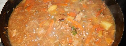 лагман по-татарски из баранины. Шаг 15