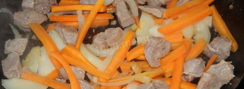 лагман по-татарски из баранины. Шаг 11