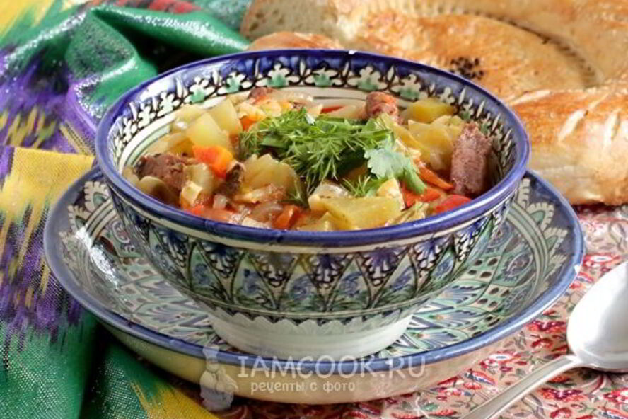 Рецепт лагмана по-узбекски