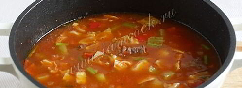 лагман по-узбекски. Шаг 15