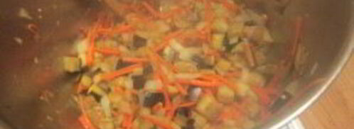 лагман с баклажанами. Шаг 5