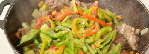 лагман с говядиной. Шаг 8