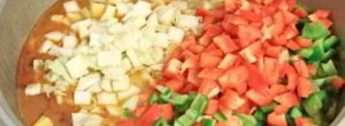 лагман с сельдереем. Шаг 5